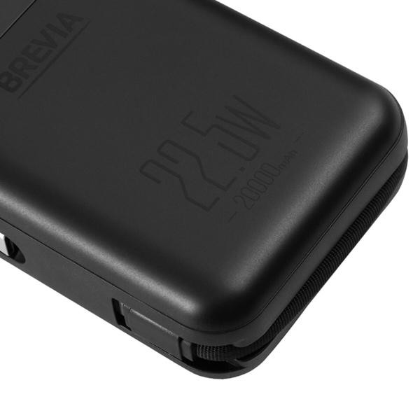 Купить Повербанк (Power Bank) Brevia 20000mAh 22.5W Type-C+Lightning Cable, Li-Pol, LCD
