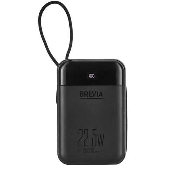 Купить Повербанк (Power Bank) Brevia 20000mAh 22.5W Type-C+Lightning Cable, Li-Pol, LCD