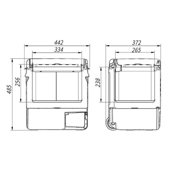 Buy Refrigerator Automobile Brevia 22l 22130