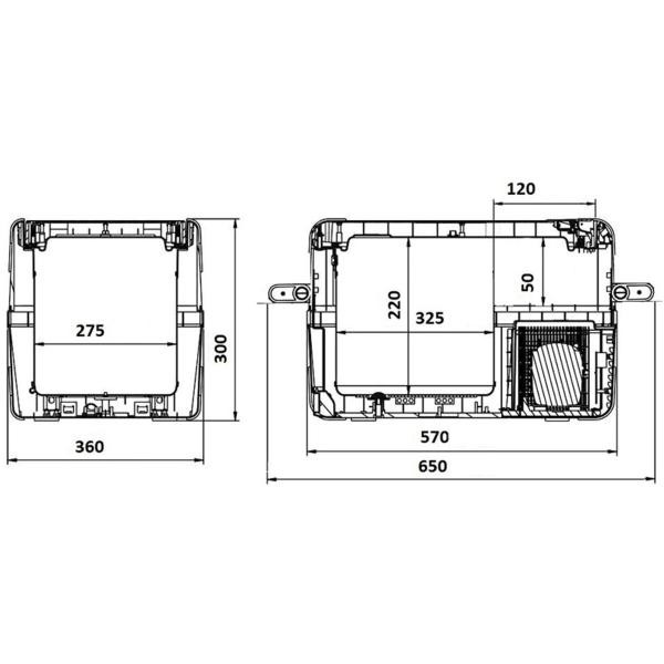 Buy Refrigerator Automobile Brevia 25l 22400