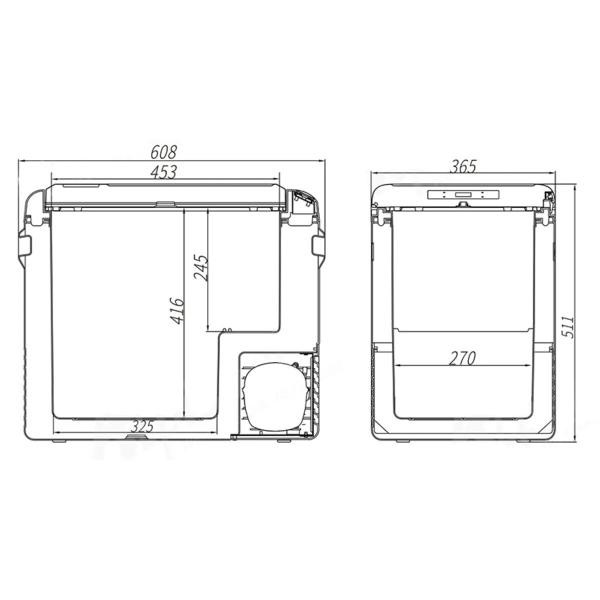 Buy Refrigerator Automobile Brevia 50l 22530
