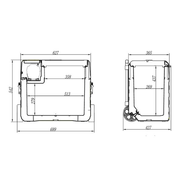 Buy Refrigerator Automobile Brevia 52l 22760