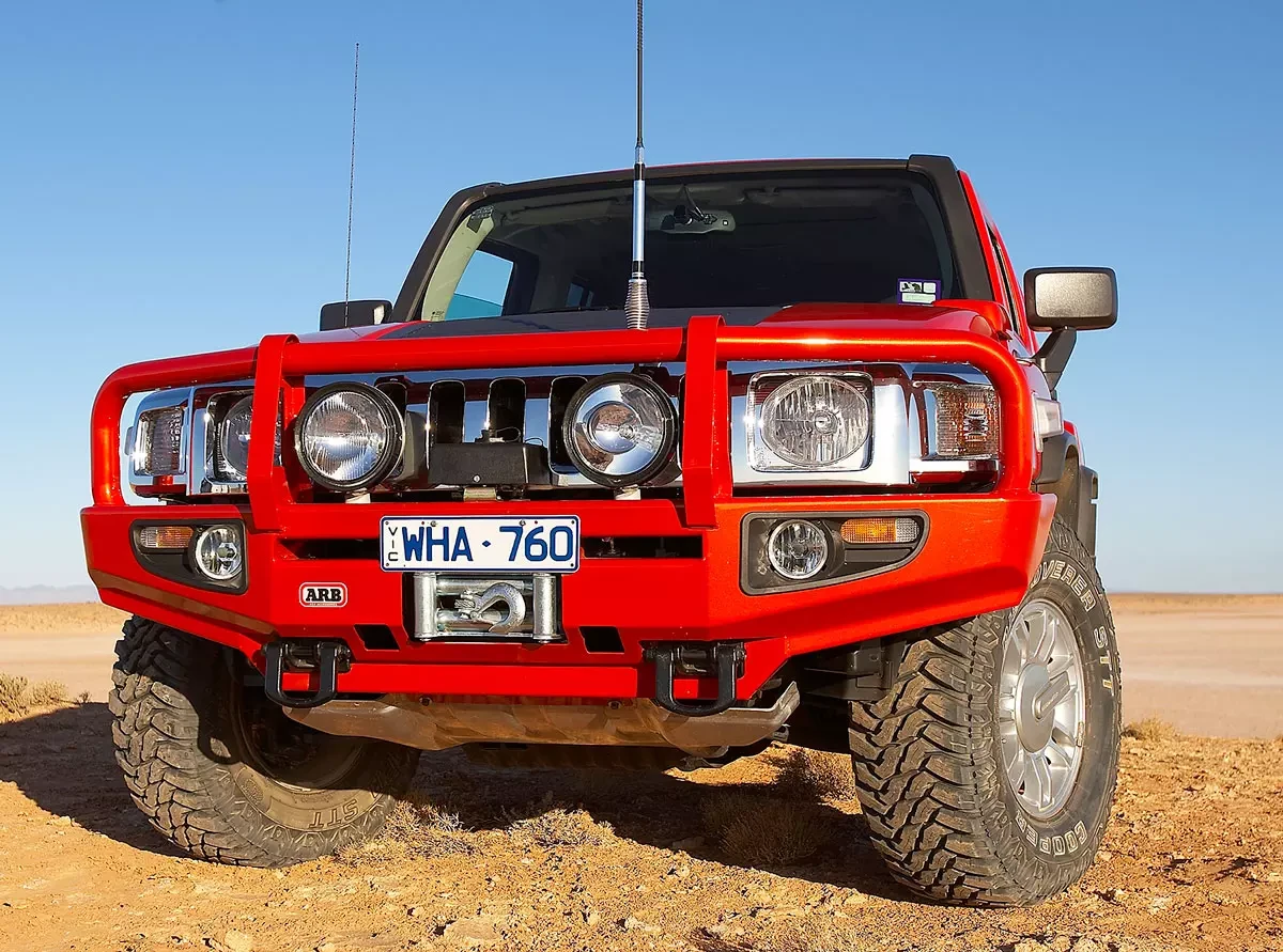 Купити Передній бампер Winch Delux для HUMMER H3 від 2008 без розширювача крила ARB 3468020