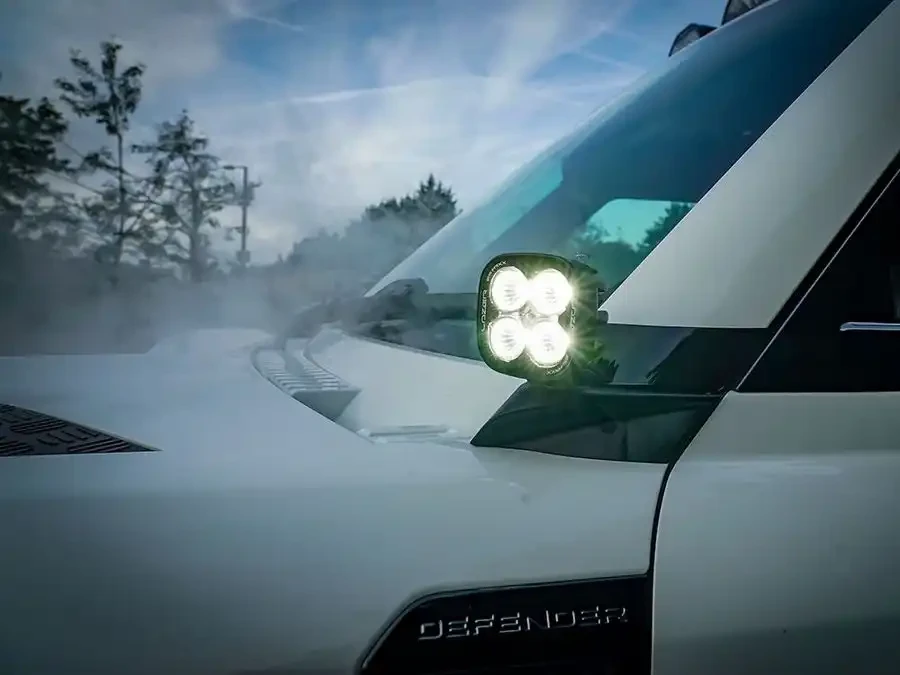 Buy Optics set on rack for Land Rover Defender 2020+ Lazer Vifk-Def2020-Ut25