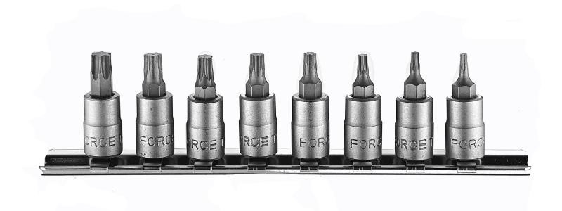 Buy 1/4 "Khitrok-Bit Set Torx C Obvert 8 BC (T8H-T40H) (Force 20812T)