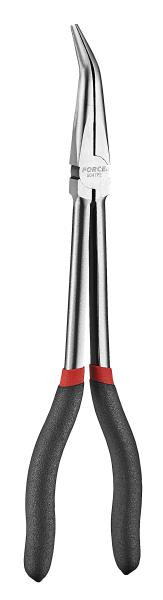 Купити Длинногубцы удлиненные отогнутые 45° L=280 мм (FORCE 5047P2)