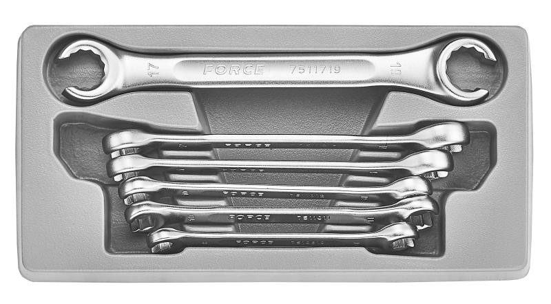 Купить Набор ключей разрезных 6 пр. (8-19 мм) (FORCE 5066)