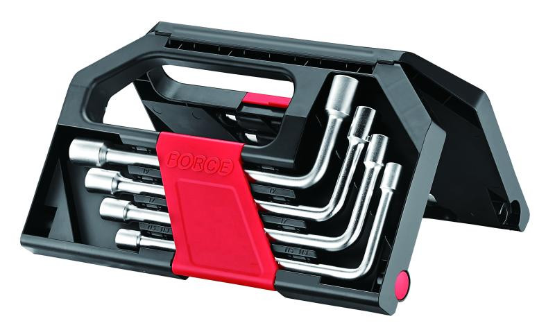 Купить Набор ключей торцевых изогнутых 6-гр. 8 пр. (8-19 мм) (FORCE 50829)