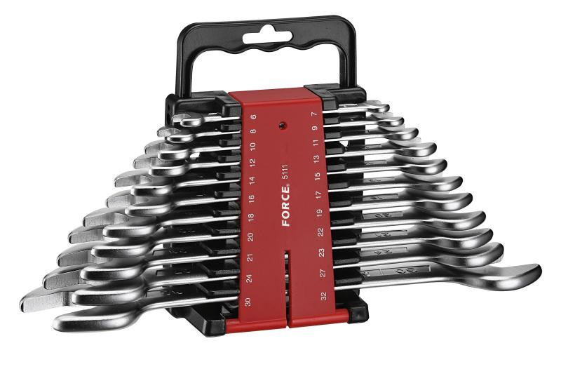 Купить Набор ключей рожковых 11 пр. (6-32 мм) (FORCE 5111)