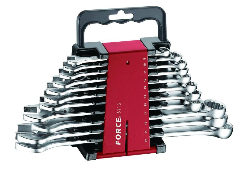 Купити Набор ключей рожково-накидных SAE 11 пр. (FORCE 5115S)