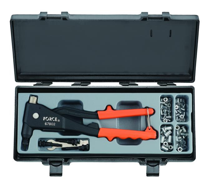 Купити Заклепочник резьбовой в наборе 86 пр. (FORCE 5861)