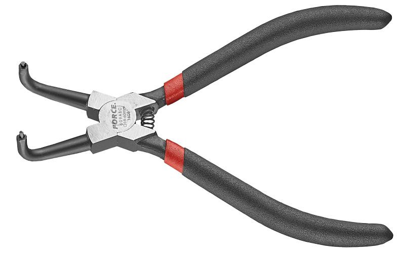 Купити Щипцы для снятия стопорных колец отогнутые на 90° (сжатие), L=230 мм (FORCE 60909ABC)