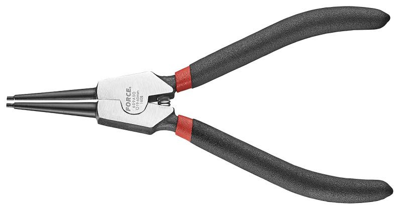 Купити Щипцы для снятия стопорных колец прямые (разжим), L=140 мм (FORCE 60905ASO)