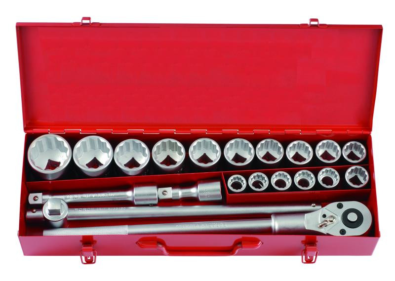 Buy 3/4 "A set of instruments 6-Gr. 20 BC (Metallic Case) (Force 6201-5)