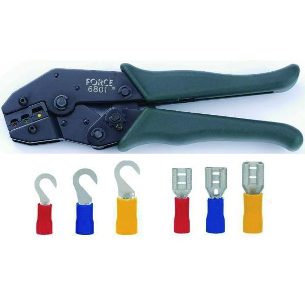 Buy Kleshchi for the clamp (red, green, jaundice) (Force 6801)