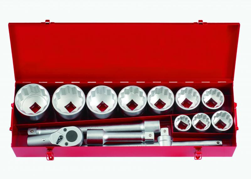 Купити 1" Набор инструмента 12-гр. 14 пр. (36-80 мм) (FORCE 8141)