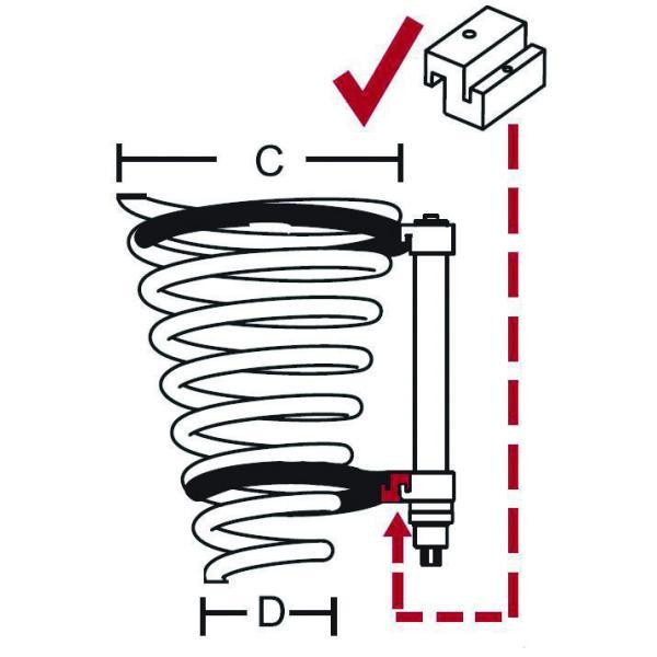 Buy Set for springs (Macferson type suspension) (Force 908T5)