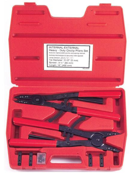 Купити Щипцы для стопорных колец 12 пр. (FORCE 912U1)