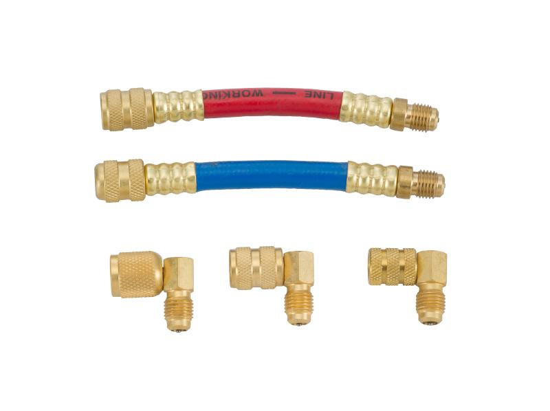 Купить Комплект адаптеров для заправки кондиционера R-12 (FORCE 9G4121)