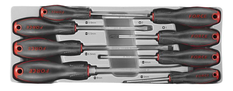 Купить Набор отвёрток 8 пр. (РН, SL) (FORCE T2084)