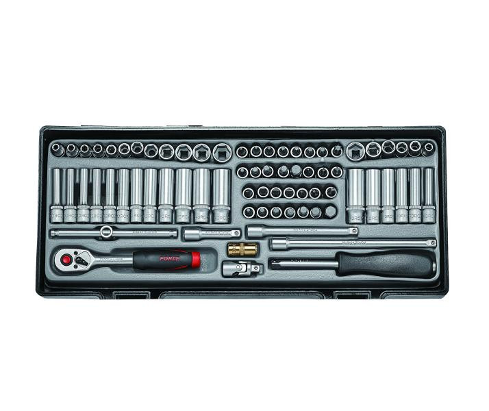 Купить 1/4" Набор инструмента 74 пр. (FORCE T2741)