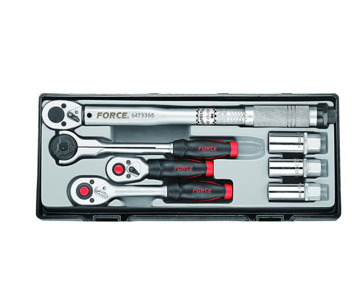 Купить 3/8" Набор инструмента 7 пр. (в ложементе) (FORCE T30712)
