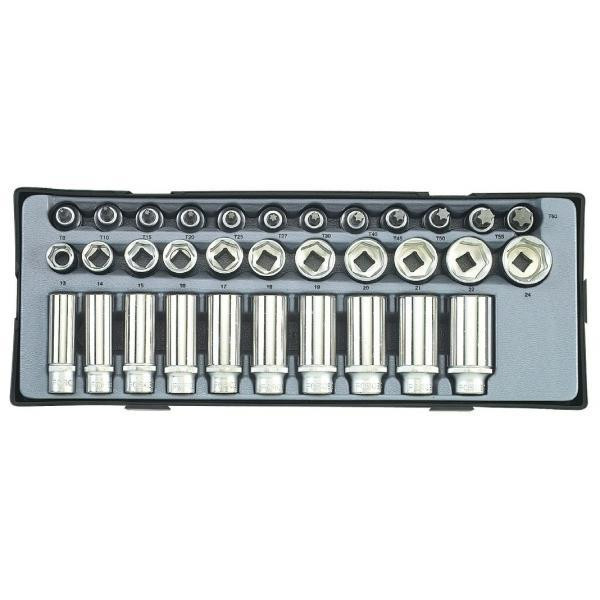 Купить 3/8" Набор головок 33 пр. (FORCE T3331)