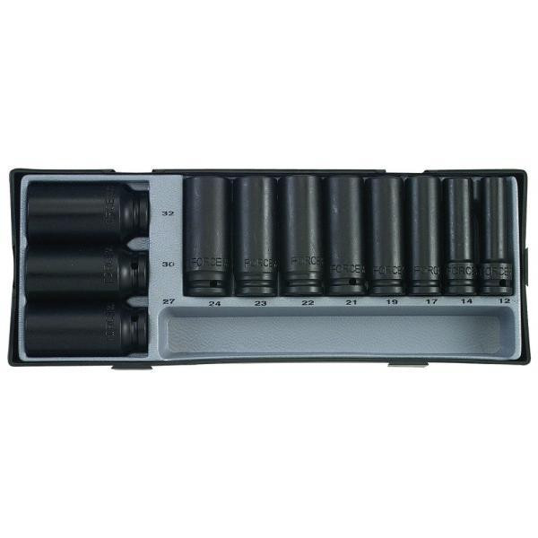 Купити 1/2" Набор головок глубоких ударных 6-гр. 11пр. (FORCE T4119)