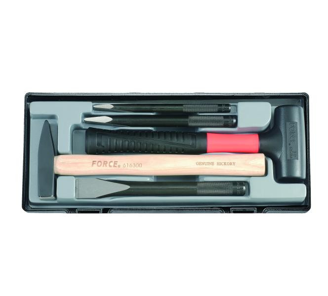 Купить Тележка инструментальная 7-ми секционная с инструментом 361 пр. (FORCE 10217B-361)