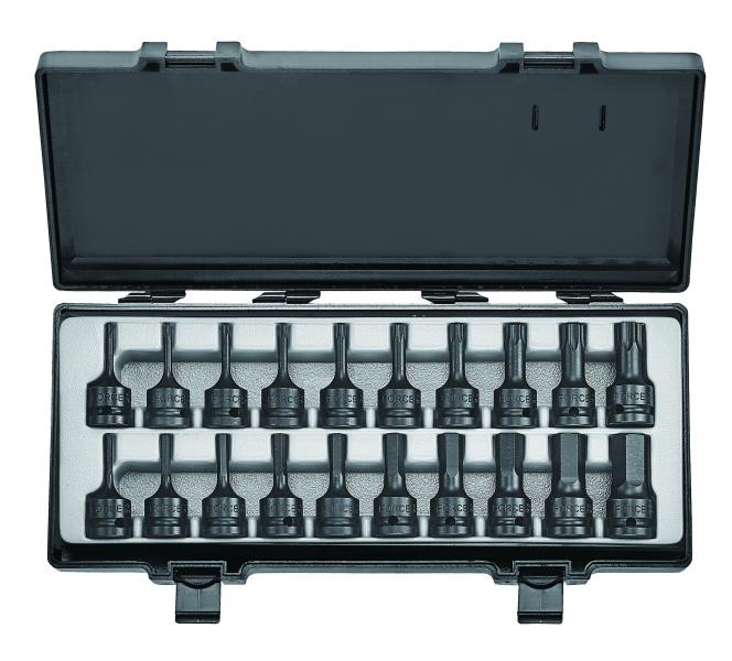 Купити 1/2" Набор головок-бит Torx и 6-гр. ударных 20 пр. (FORCE 4205)