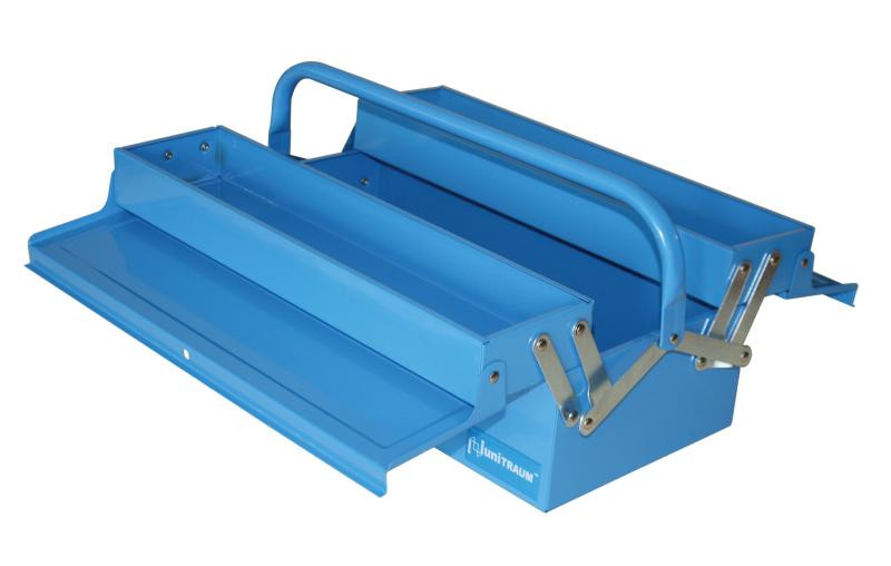 Купить Ящик инструментальный, раскладной, 2 уровня с 1 ручкой (UNITRAUM UNBC125)