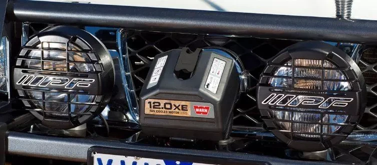 Buy Setting a winch set in front bumper ARB 3540050