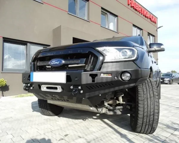 Купить Передний бампер без кенгурятника для Ford Ranger T6 15-19 3.2 Дизель Fabryka 4х4