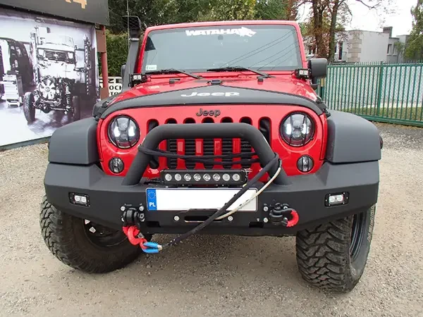Купити Передній бампер з кенгурятником Jeep Wrangler JK 07-12 Fabryka 4х4