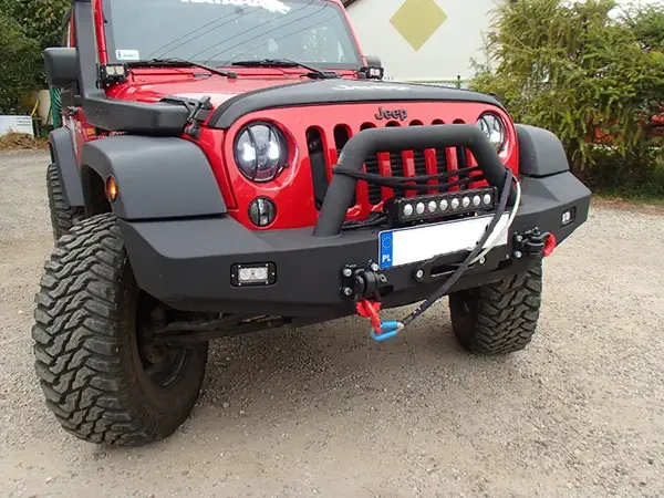 Купити Передній бампер з кенгурятником Jeep Wrangler JK 07-12 Fabryka 4х4