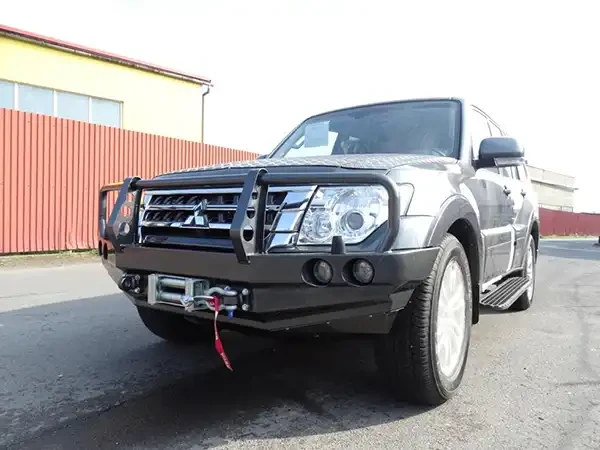 Купить Передний бампер с кенгурятником Mitsubishi Pajero IV 15+ Fabryka 4х4 ZPOB