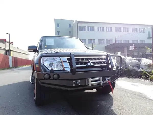 Купить Передний бампер с кенгурятником Mitsubishi Pajero IV 15+ Fabryka 4х4 ZPOB