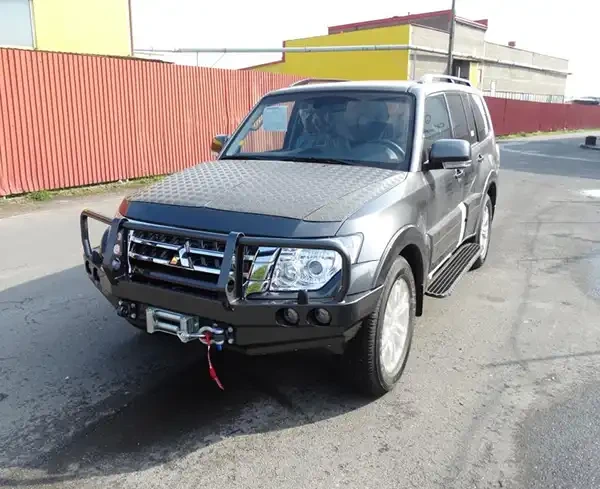 Купить Передний бампер с кенгурятником Mitsubishi Pajero IV 15+ Fabryka 4х4 ZPOB