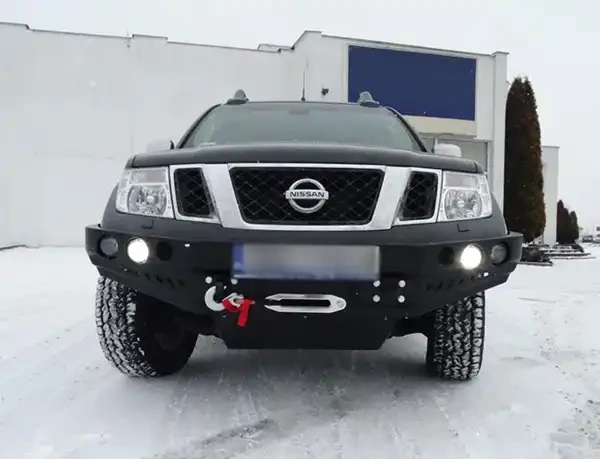 Купить Передний бампер без кенгурятника Nissan Navara D40 10-14 Fabryka 4х4