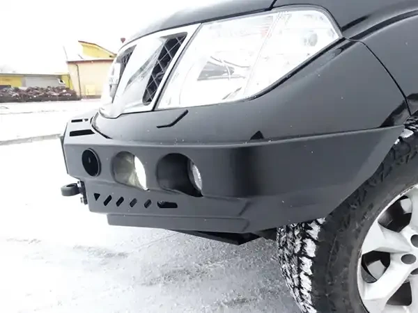 Купить Передний бампер без кенгурятника Nissan Navara D40 10-14 Fabryka 4х4