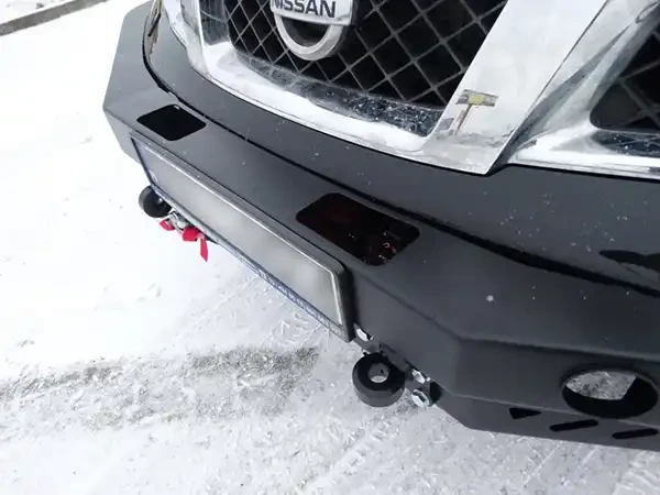 Купить Передний бампер без кенгурятника Nissan Navara D40 10-14 Fabryka 4х4