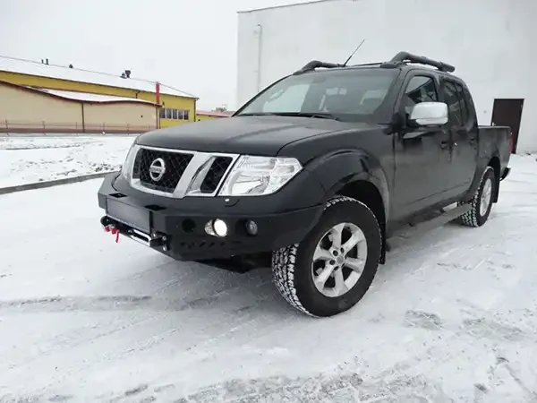 Купить Передний бампер без кенгурятника Nissan Navara D40 10-14 Fabryka 4х4