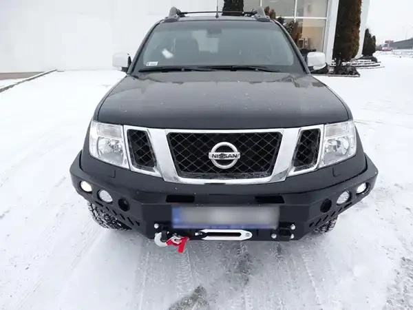 Купить Передний бампер без кенгурятника Nissan Navara D40 10-14 Fabryka 4х4