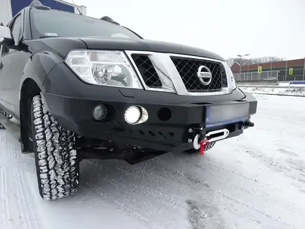 Купить Передний бампер без кенгурятника Nissan Navara D40 10-14 Fabryka 4х4