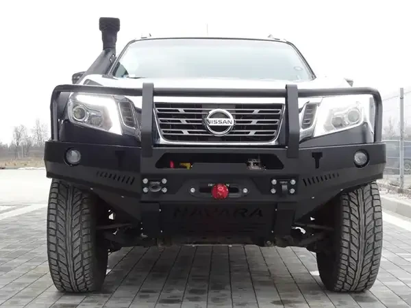 Buy Front bumper with a kangaroo Nissan Navara D23 Fabryka 4x4