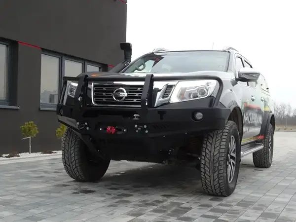 Buy Front bumper with a kangaroo Nissan Navara D23 Fabryka 4x4