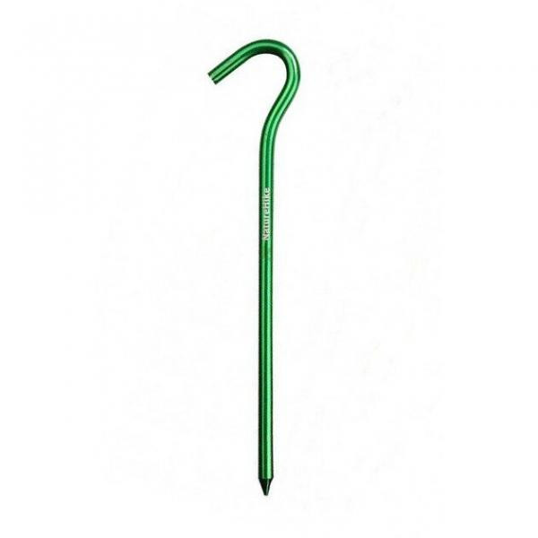 Купить Кілки з гачком алюмінієві Naturehike NH15A008-I, 16 см , зелений (8 шт)