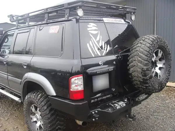 Купити Задній бампер під лебідку для Nissan Patrol Y61 Fabryka 4х4