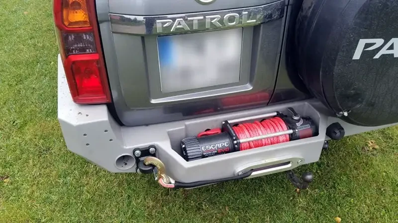 Купити Задній бампер під лебідку для Nissan Patrol Y61 Fabryka 4х4