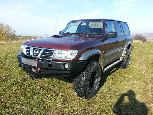 Купити Передній бампер без кенгурятника Nissan Patrol Y61 Fabryka 4х4